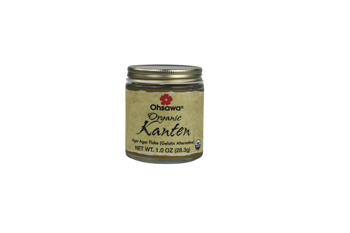 KANTEN AGAR FLAKES OA 1 OZ