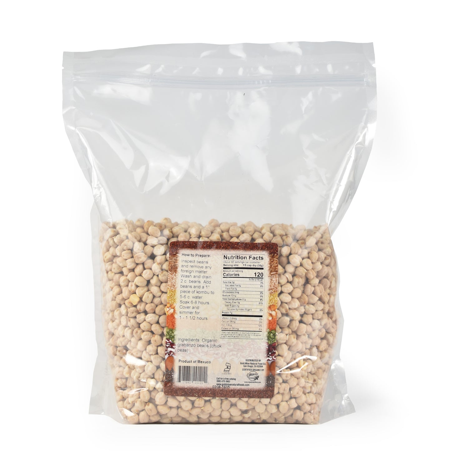 ORGANIC GARBANZO BEANS (CHICKPEAS)