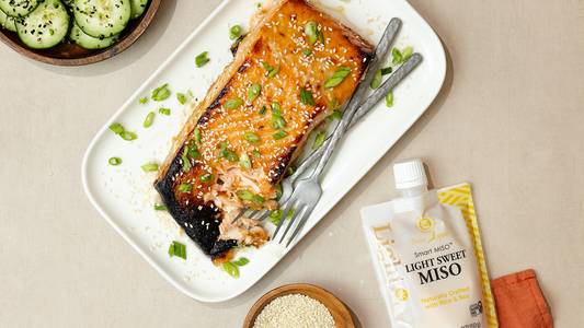 Maple Miso Glazed Salmon