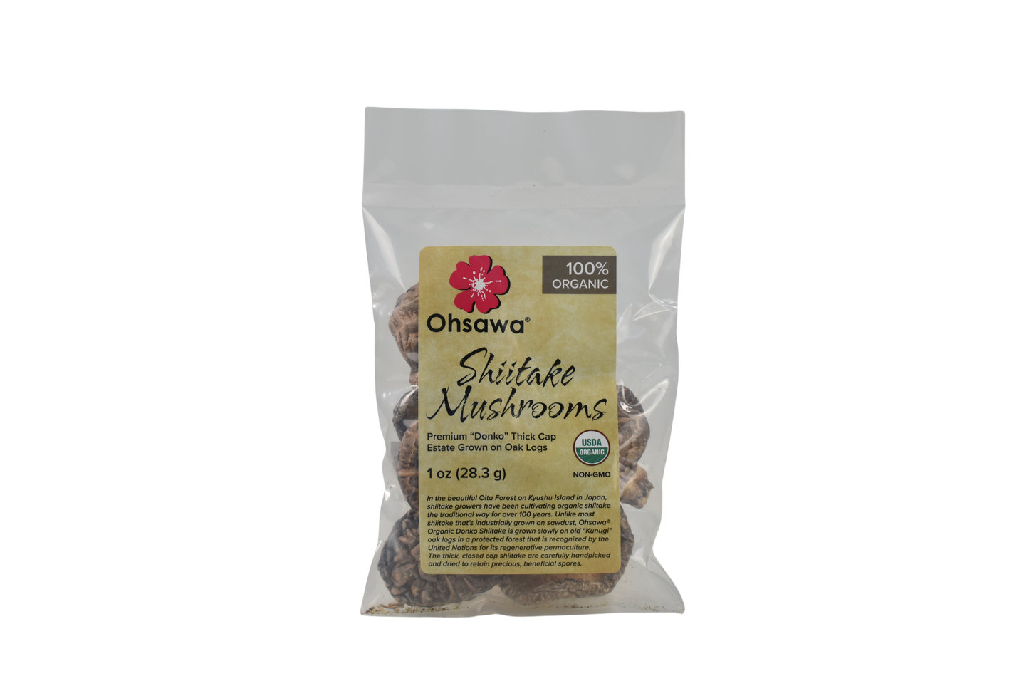 OHSAWA ORGANIC SHIITAKE DONKO MUSHROOMS