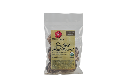 OHSAWA ORGANIC SHIITAKE DONKO MUSHROOMS