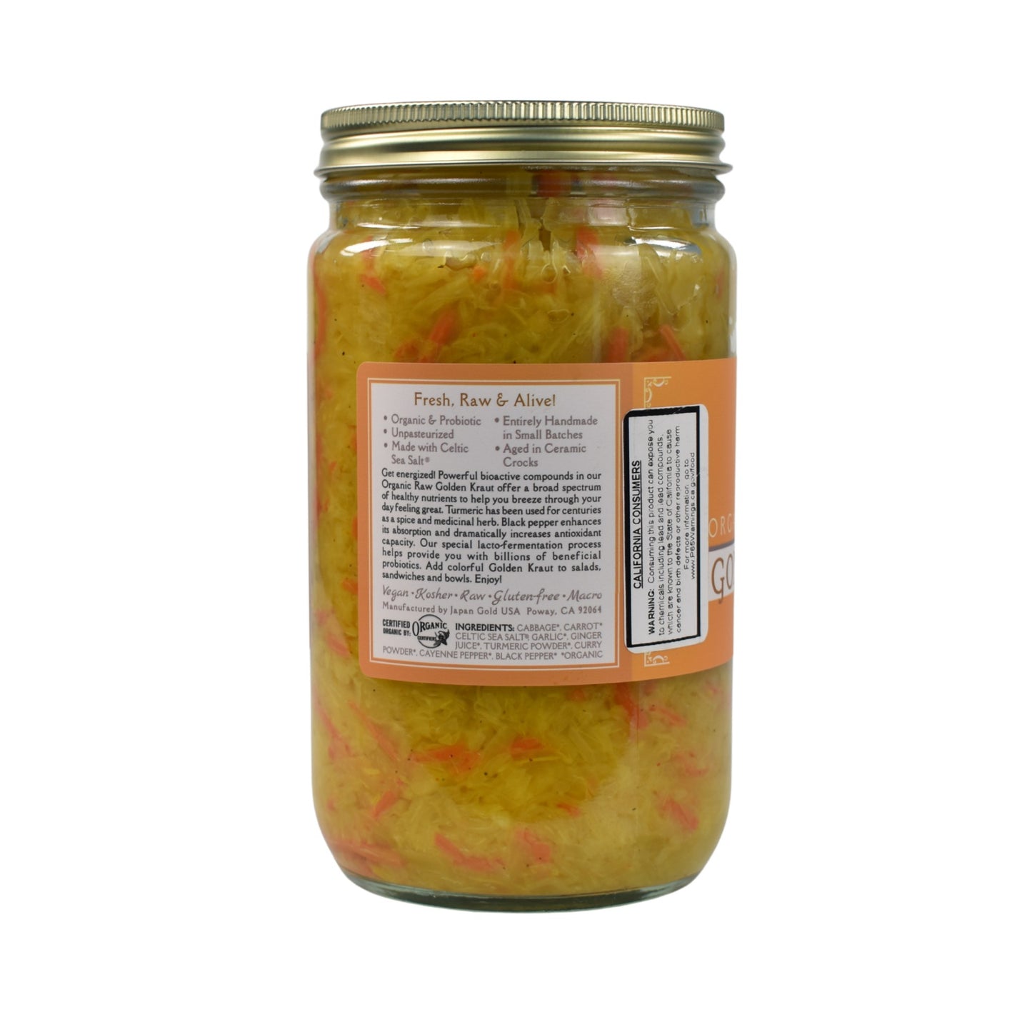 GOLD MINE ORGANIC GOLDEN KRAUT