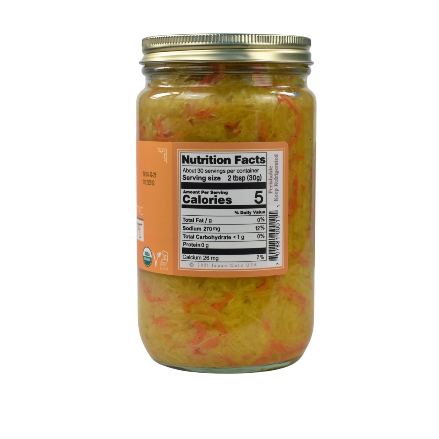 GOLD MINE ORGANIC GOLDEN KRAUT