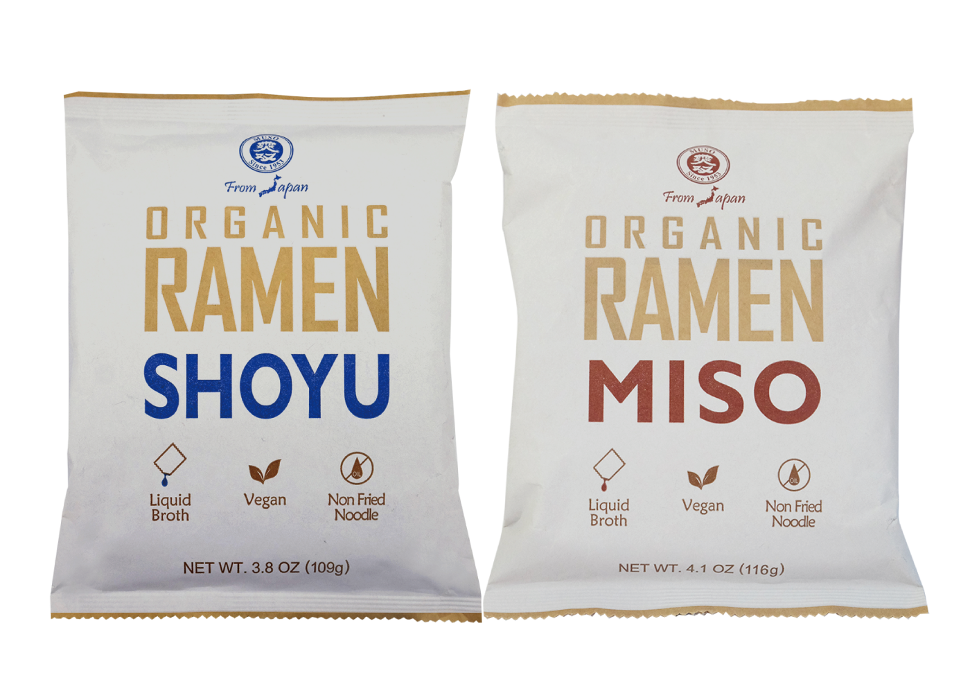 ORGANIC RAMEN, SHOYU  3.8 OZ