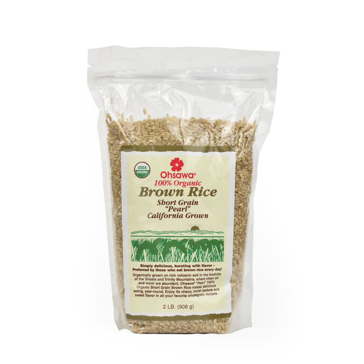 ORGANIC SHORT GRAIN PEARL BROWN RICE – Gold Mine Natural Foods