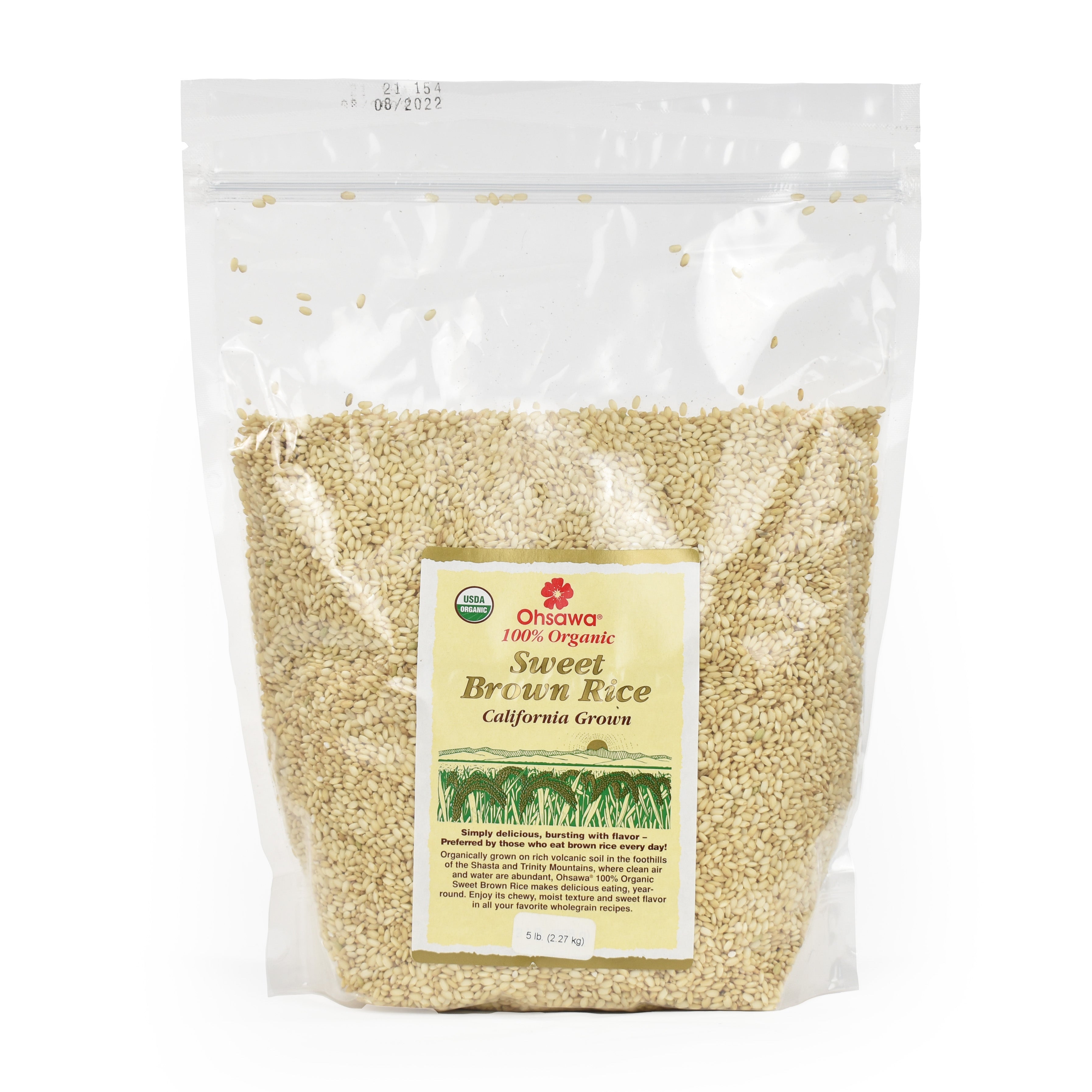 Gold Mine Red Rice ORGANIC SWEET BROWN RICE – Gold Mine Natural Foods