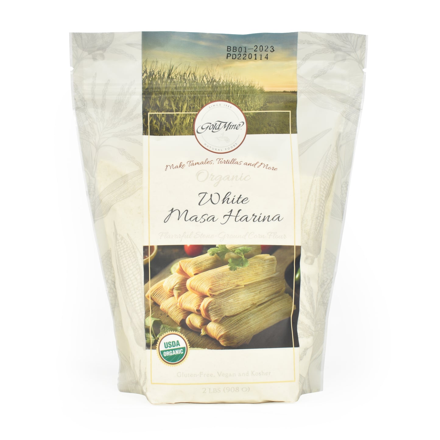 ORGANIC WHITE CORN MASA HARINA