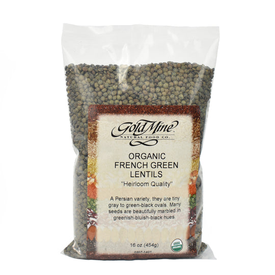 ORGANIC FRENCH GREEN LENTILS