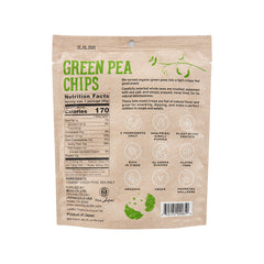 ORGANIC GREEN PEA CHIPS 1.59 OZ