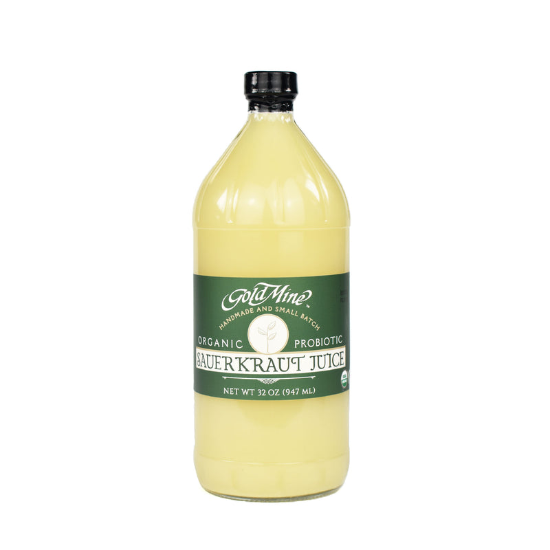 GOLD MINE ORGANIC SAUERKRAUT JUICE