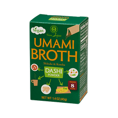 UMAMI BROTH DASHI POWDER, VEGAN, SHIITAKE KOMBU 1.4 OZ