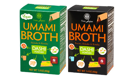 UMAMI BROTH DASHI POWDER, BONITO SHIITAKE KOMBU 1.4 OZ