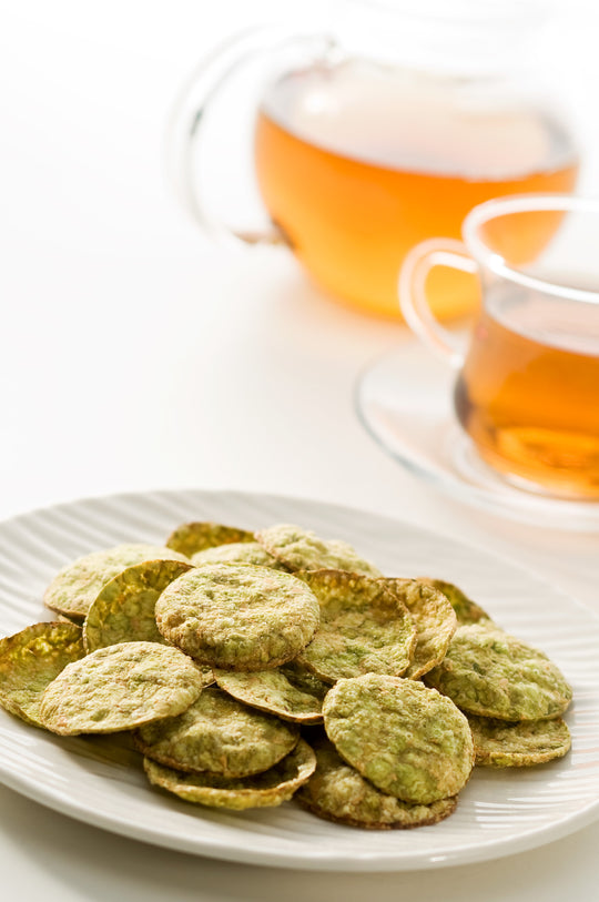 ORGANIC GREEN PEA CHIPS 1.59 OZ Gold Mine Natural Foods