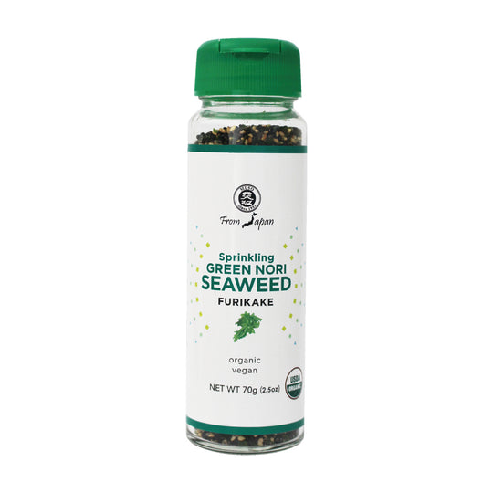 ORGANIC SPRINKLING FURIKAKE, GREEN NORI SEAWEED 2.5 OZ