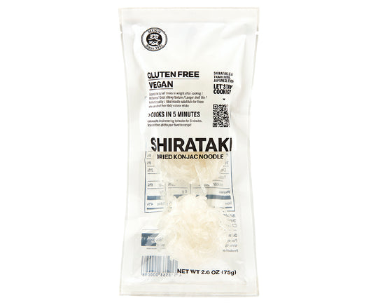 DRIED SHIRATAKI, NOODLE STYLE 2.6 OZ